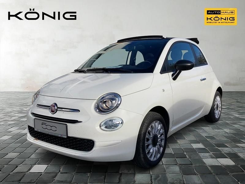Weiß Gebraucht 2023 Fiat 500C Basis Cabrio | 16.999 € (Etwas zu teuer) - Bild 1/4