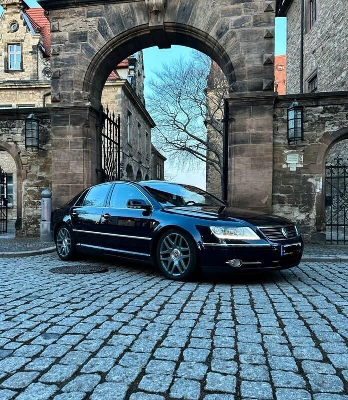 Blau Gebraucht 2008 VW Phaeton Individual Limousine | 8.170 € (Fairer Preis) - Bild 1/4