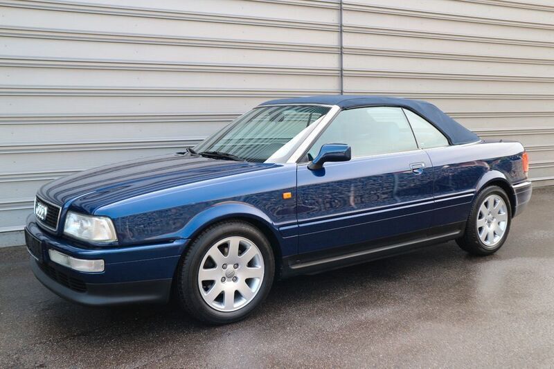 Blau Gebraucht 1997 Audi Cabriolet Cabrio | 23.990 € - Bild 1/4