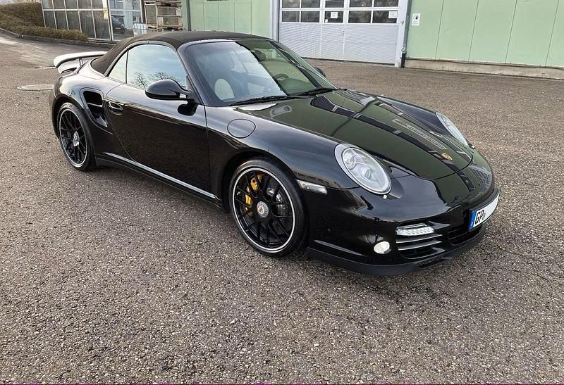 Schwarz Gebraucht 2012 Porsche 911 Turbo S Cabriolet Chrono Cabrio | 106.000 € (Guter Preis) - Bild 1/4