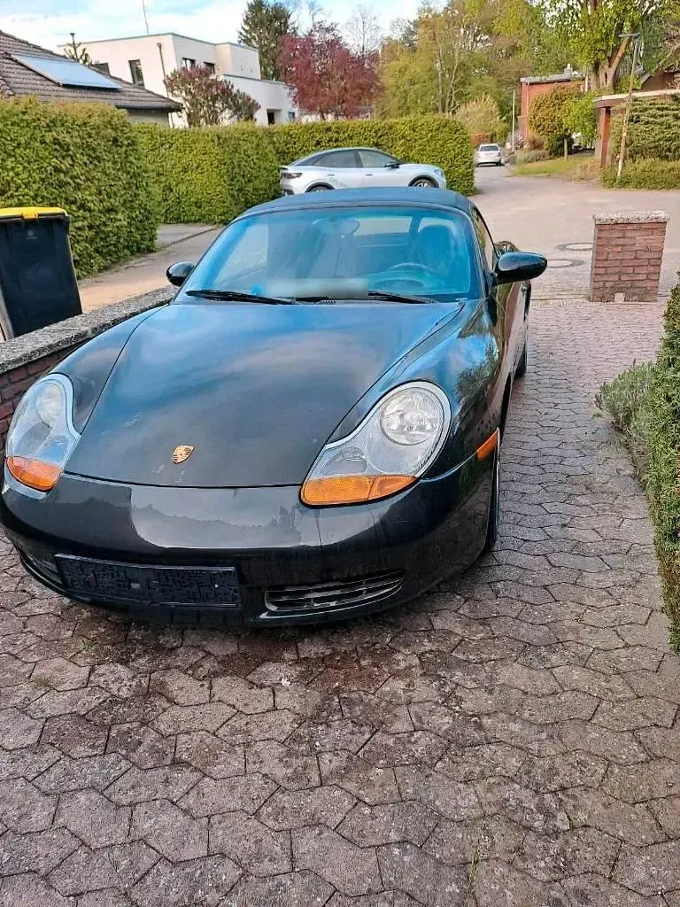 Gebraucht Porsche Boxster 220 PS (161 kW) 2000 Schwarz Cabrio