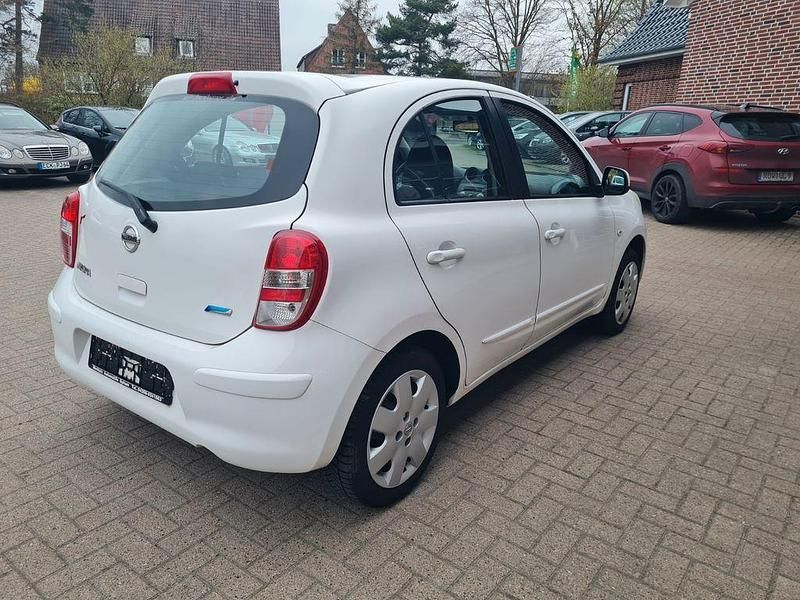 Gebraucht Nissan Micra Visia 80 PS (58 kW) 2012 Weiß Kleinwagen