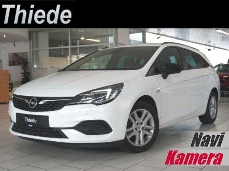 Schneeweiss Gebraucht 2022 Opel Astra Edition Kombi | 14.850 € (Guter Preis) - Bild 1/3