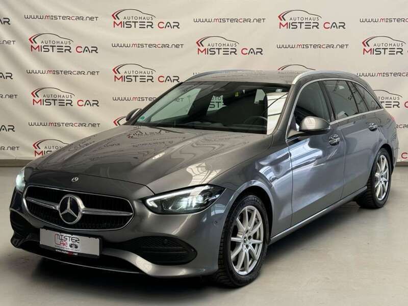 Selenitgrau metalliclack Gebraucht 2021 Mercedes C220 Kombi | 22.980 € (Fairer Preis) - Bild 1/4