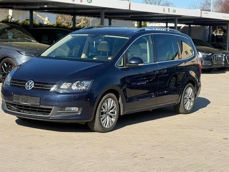 Gebraucht VW Sharan Highline 200 PS (147 kW) 2011 Blau Van / Kleinbus