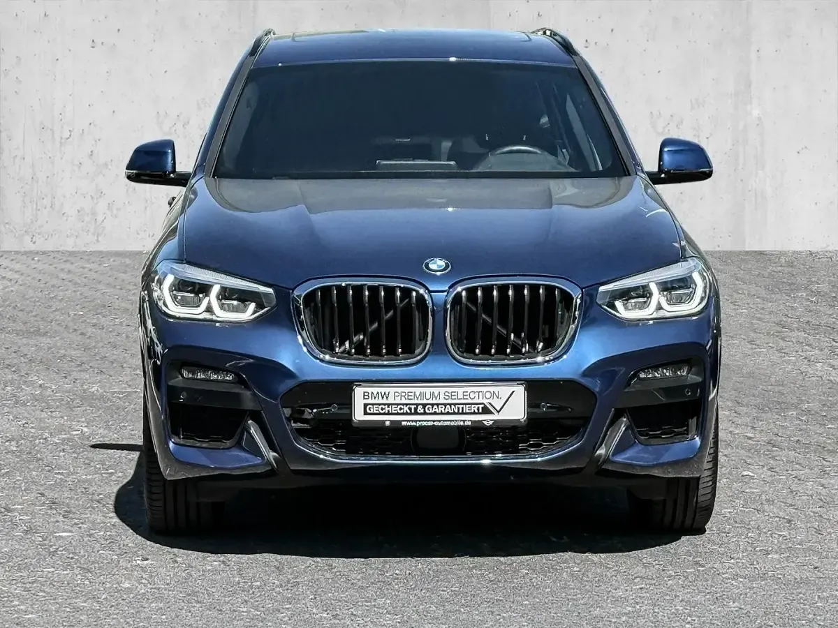 Gebraucht BMW X3 Performance 184 PS (135 kW) 2020 Blau SUV