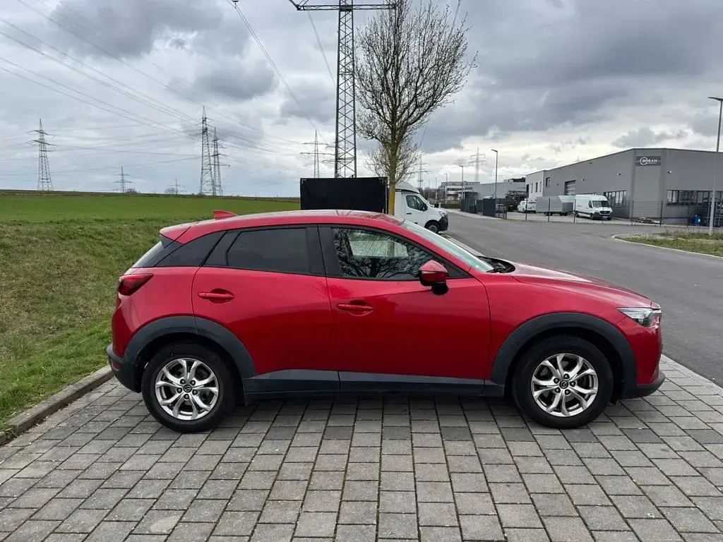 Gebraucht Mazda CX-3 Center-Line 120 PS (88 kW) 2015 Rot SUV