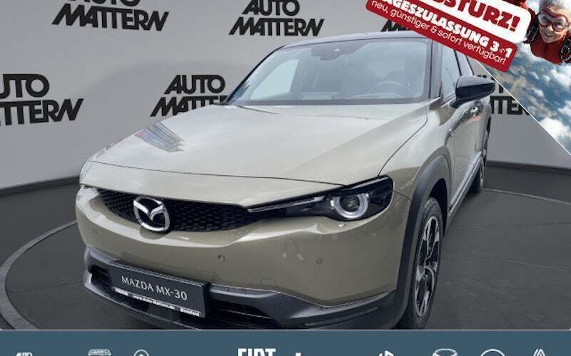 Grün multitone zircon sand Neu 2024 Mazda MX30 Makoto SUV | 30.990 € (Fairer Preis) - Bild 1/4