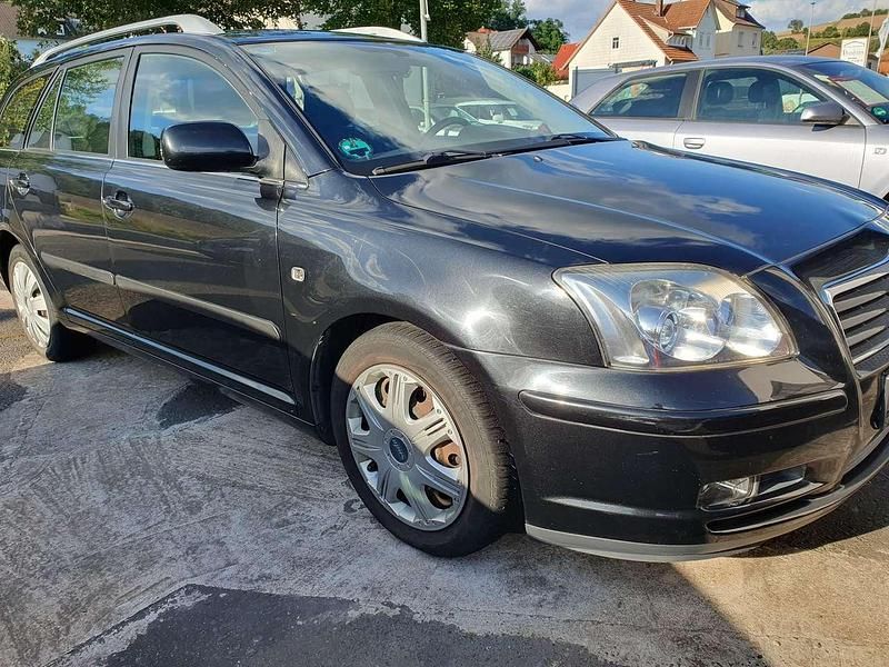 Mysticschwarz mica Gebraucht 2004 Toyota Avensis Sol Kombi | 2.400 € (Guter Preis) - Bild 1/4