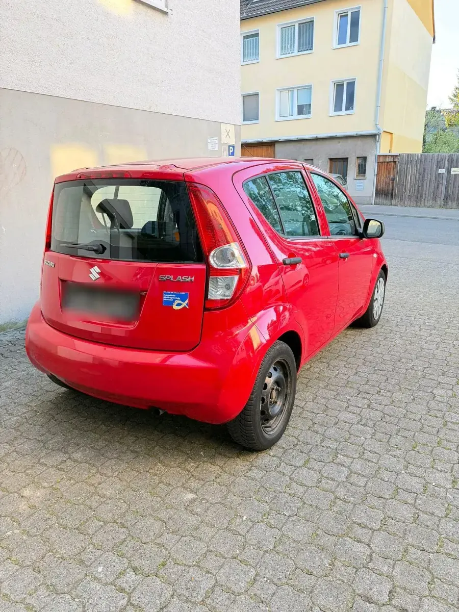 Second-hand Suzuki Splash 110 CP (80 kW) 2009 Roșu Hatchback