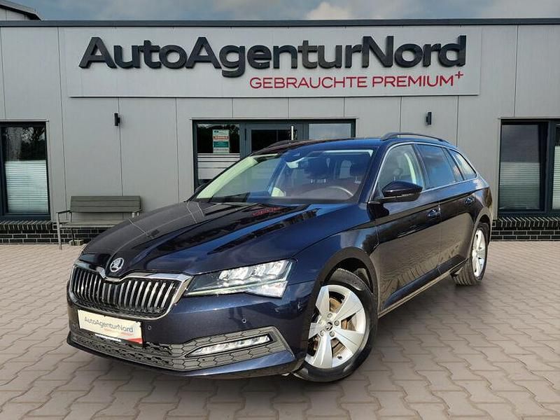 Blau Gebraucht 2019 Skoda Superb Ambition Kombi | 19.490 € (Fairer Preis) - Bild 1/4