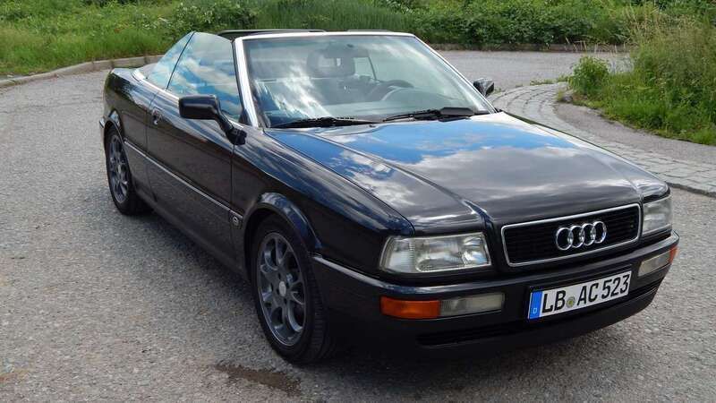 Schwarz Gebraucht 1993 Audi Cabriolet Cabrio | 10.099 € - Bild 1/4