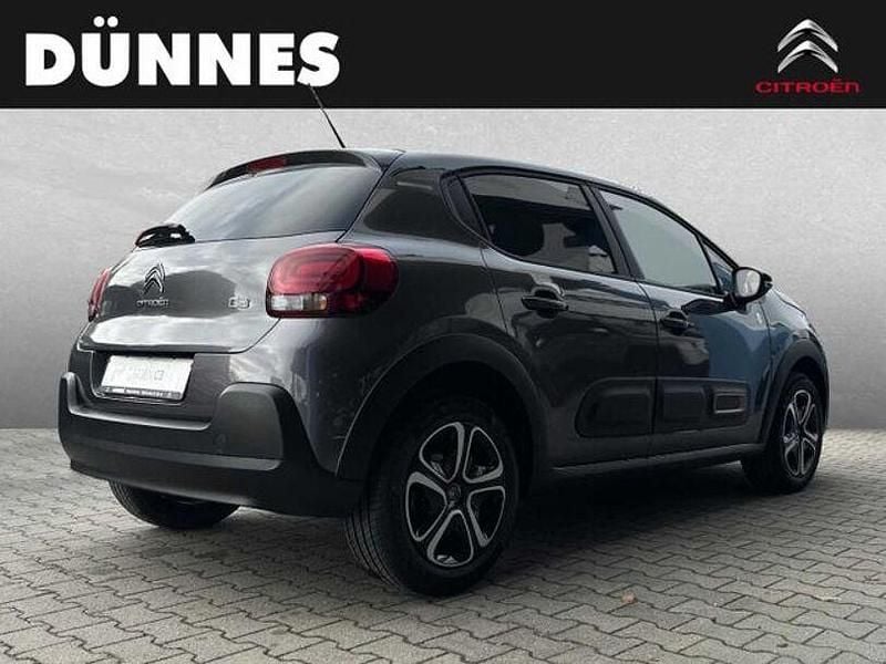 Gebraucht Citroën C3 PureTech 110 PS (80 kW) 2023 Grau (platinumgrau) Kleinwagen