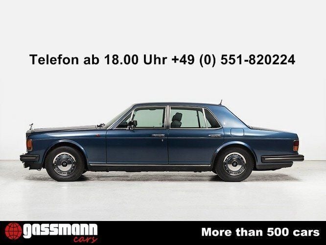 Gebraucht Rolls Royce Silver Spirit 250 PS (183 kW) 1992 Blau Limousine