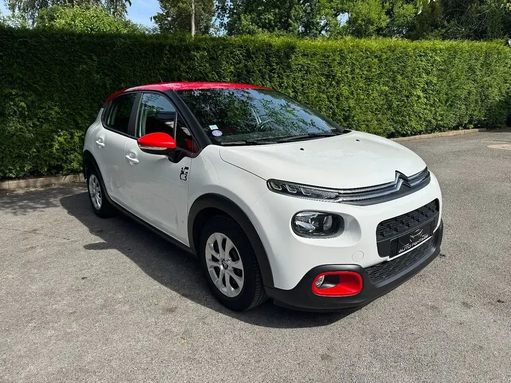 Gebraucht Citroën C3 Feel 82 PS (60 kW) 2019 Weiß Kleinwagen