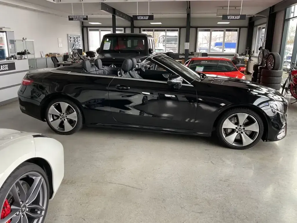 Gebraucht Mercedes E400 AMG 333 PS (244 kW) 2017 Obsidianschwarz Cabrio