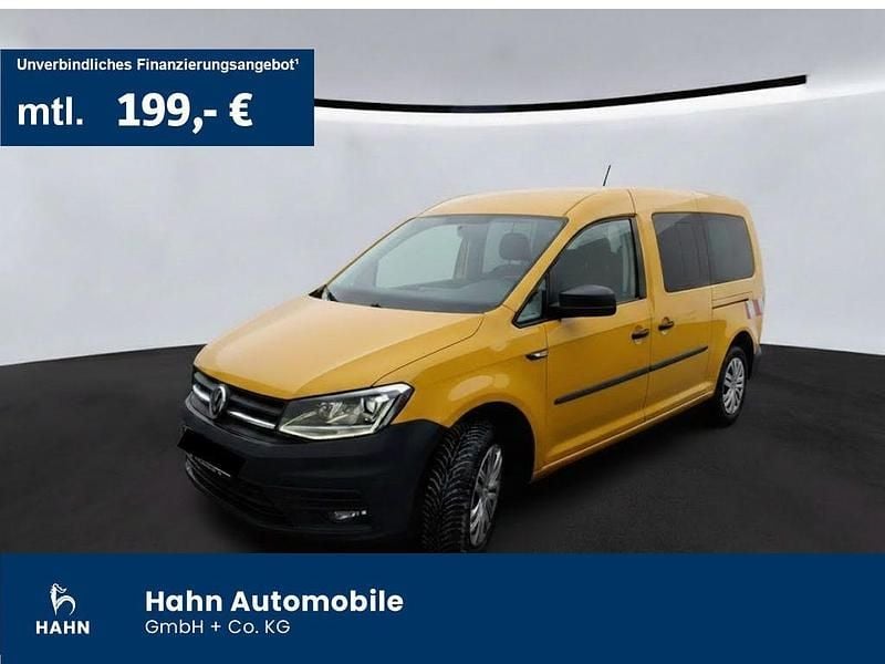 Gelb Gebraucht 2020 VW Caddy Maxi Trendline Van / Kleinbus | 14.930 € (Superpreis) - Bild 1/3