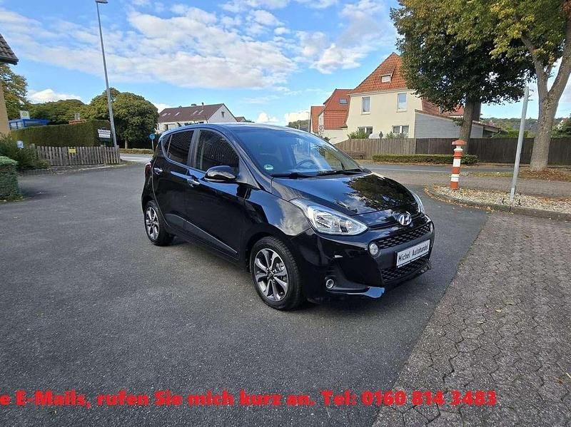 Schwarz Gebraucht 2017 Hyundai i10 Style Kleinwagen | 7.490 € (Fairer Preis) - Bild 1/4