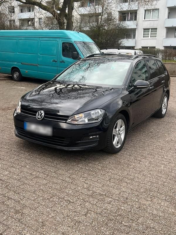 Gebraucht VW Golf VII Trendline 110 PS (80 kW) 2013 Schwarz Kombi