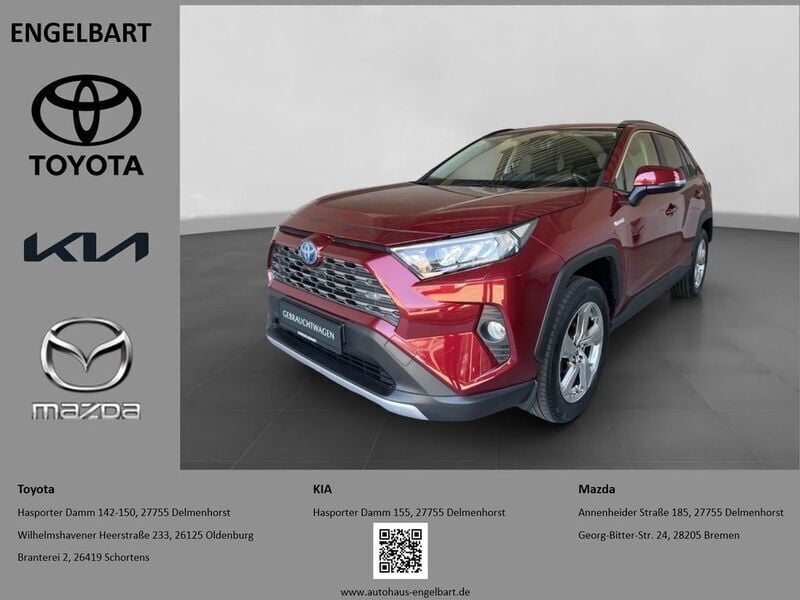 Rot Gebraucht 2019 Toyota RAV4 Hybrid Club SUV | 26.990 € (Guter Preis) - Bild 1/4