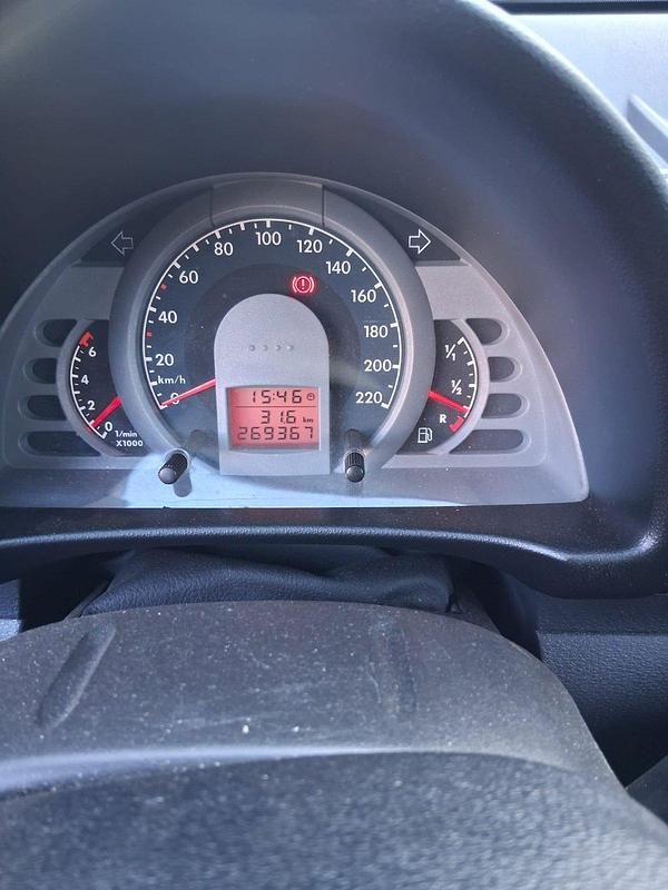 Gebraucht VW Fox 54 PS (39 kW) 2008 Schwarz Kleinwagen