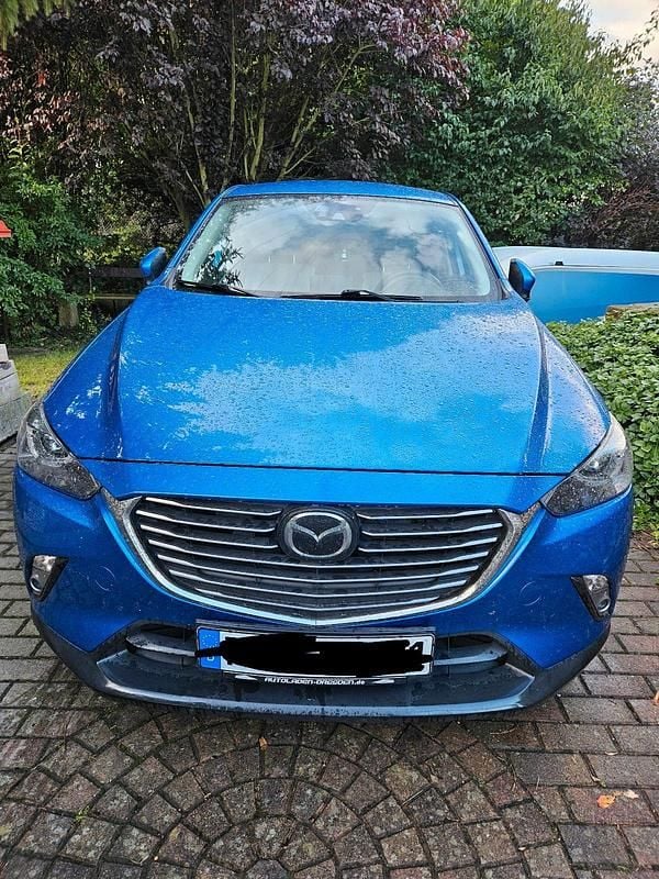 Blau Gebraucht 2015 Mazda CX-3 Sports-Line SUV | 13.900 € (Guter Preis) - Bild 1/4