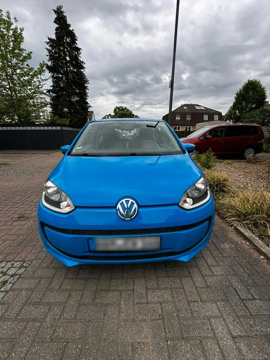 Usata VW up! 60 CV (44 kW) 2014 Blu Utilitaria