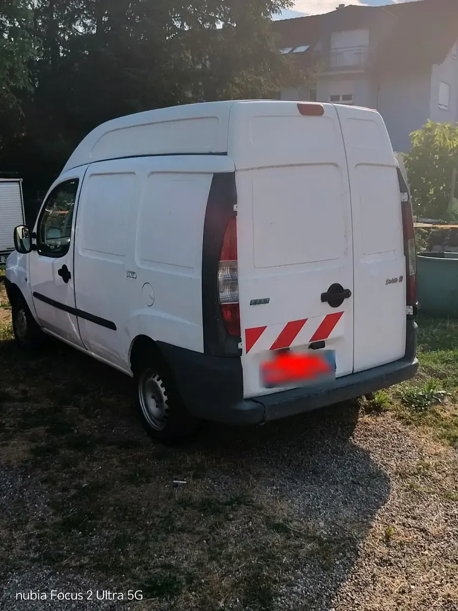 Gebraucht Fiat Doblò 2001 Weiß Van / Kleinbus