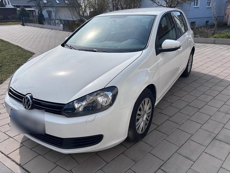 Usata VW Golf VI Trendline 80 CV (58 kW) 2009 Bianco Utilitaria