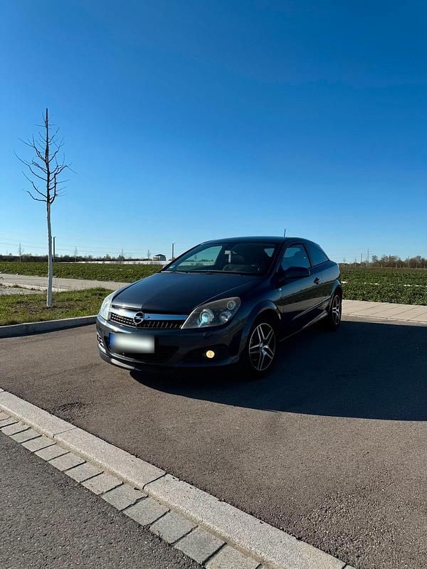 Gebraucht Opel Astra GTC 90 PS (66 kW) 2008 Blau Kleinwagen