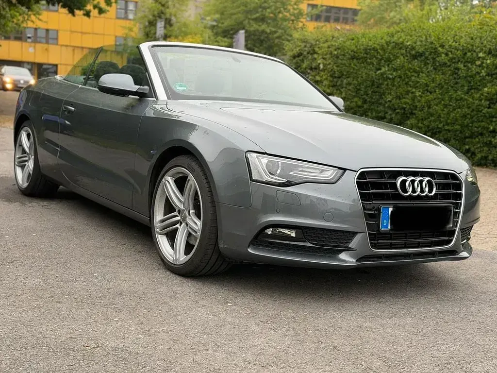 Używany Audi A5 Cabriolet S-Line 204 KM (150 kW) 2013 Szary Kabriolet