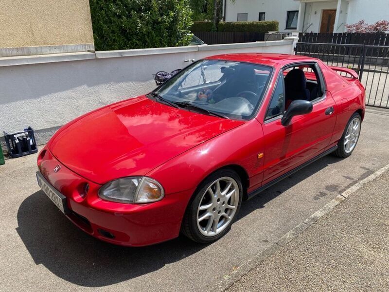 Rot Gebraucht 1992 Honda CR-X Coupé | 9.500 € - Bild 1/4