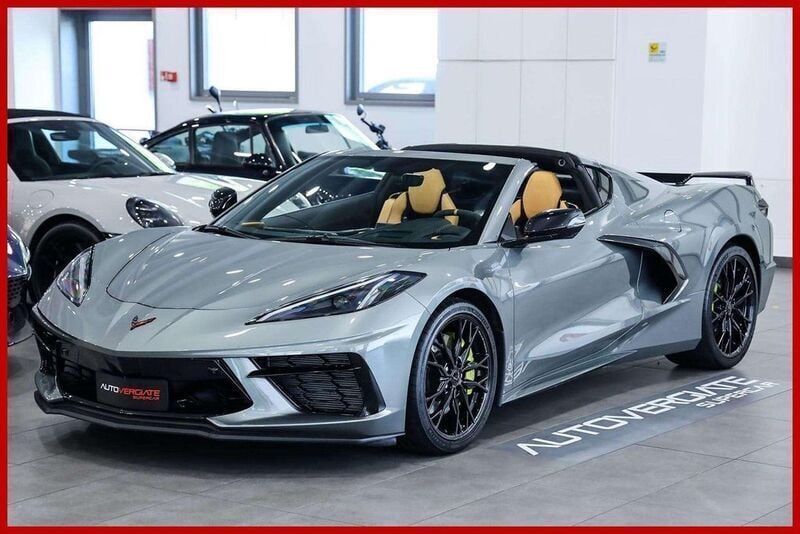Grau Gebraucht 2023 Chevrolet Corvette LT Cabrio | 105.000 € - Bild 1/4