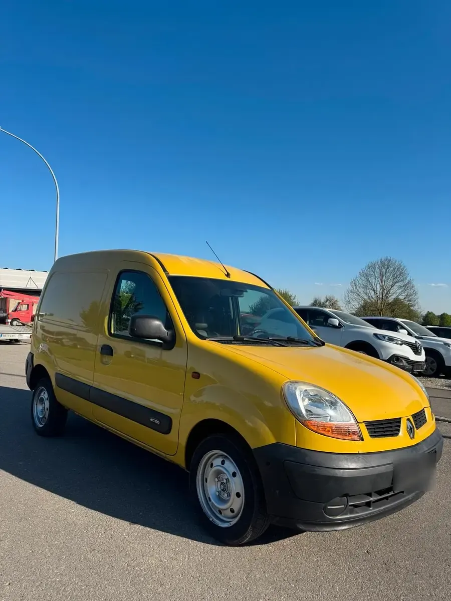 Usata Renault Kangoo 60 CV (44 kW) 2004 Giallo Monovolume