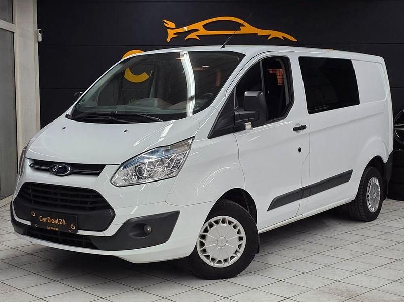 Weiß Gebraucht 2014 Ford Transit Custom Van / Kleinbus | 8.399 € (Superpreis) - Bild 1/4