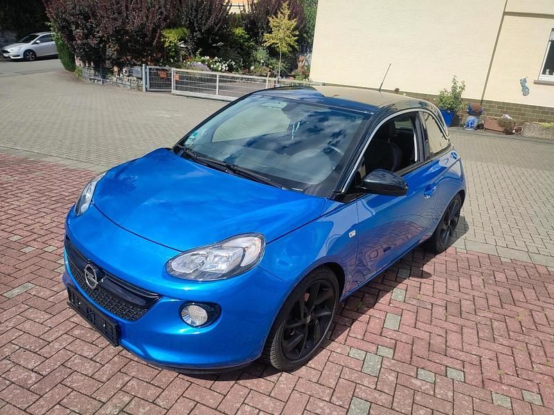 Blau Gebraucht 2016 Opel Adam Sport Kleinwagen | 7.555 € (Guter Preis) - Bild 1/4