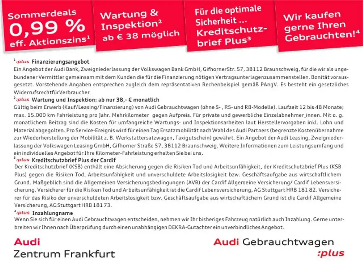 Gebraucht Audi Q2 Advanced Plus 150 PS (110 kW) 2025 Navarrablau metallic SUV