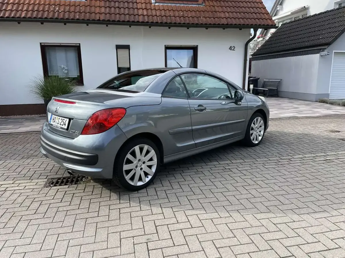 Gebraucht Peugeot 207 CC Platinum 120 PS (88 kW) 2008 Blau Cabrio