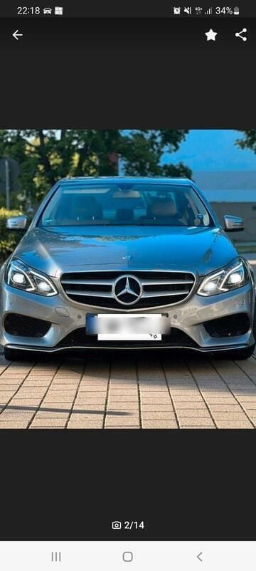 Grau metallic Gebraucht 2014 Mercedes 300 Limousine | 15.700 € - Bild 1/4