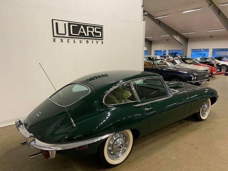 Używany Jaguar E-Type 265 KM (194 kW) 1970 Zielony