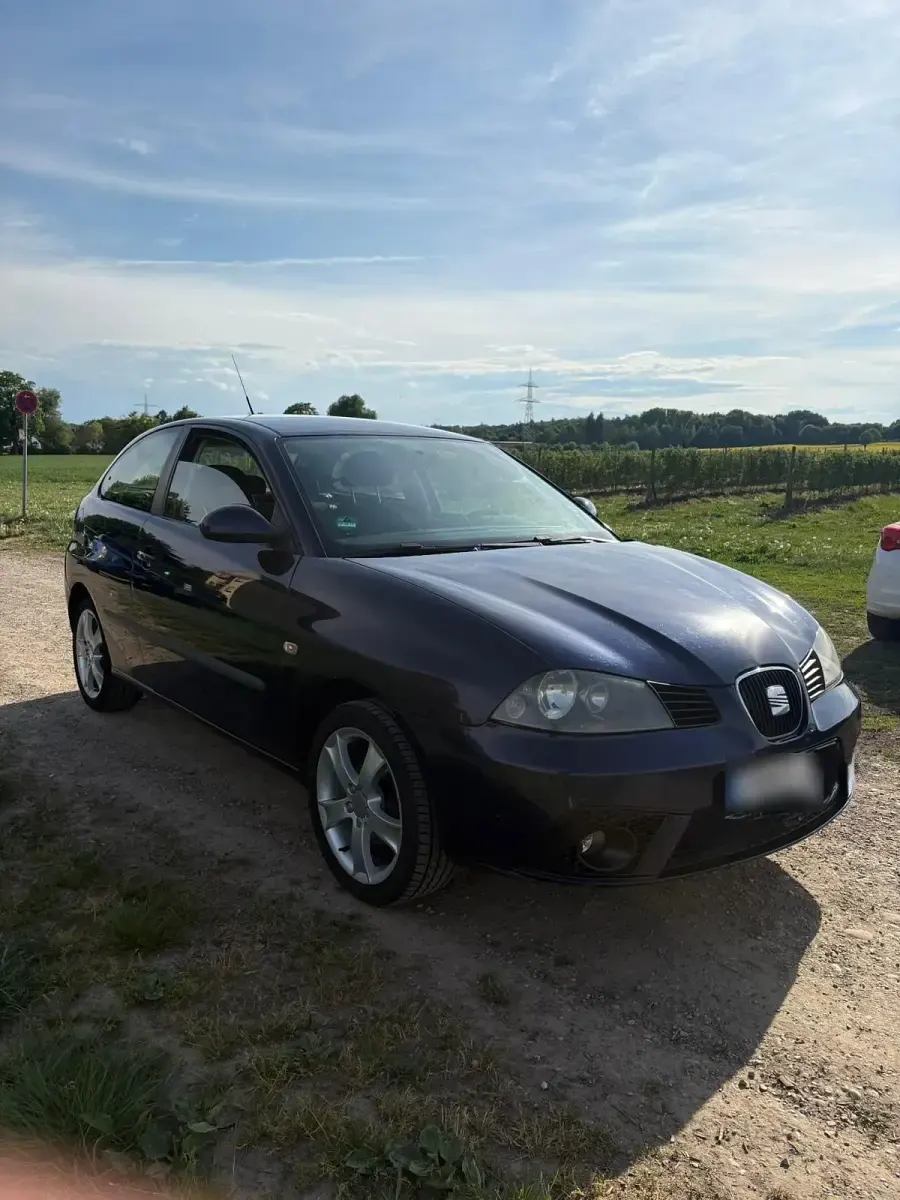 Gebraucht Seat Ibiza 75 PS (55 kW) 2008 Blau Kleinwagen