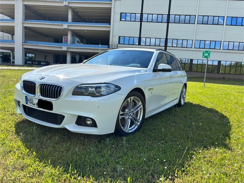 Weiß Gebraucht 2016 BMW 525 M Sport Kombi | 15.500 € (Guter Preis) - Bild 1/4