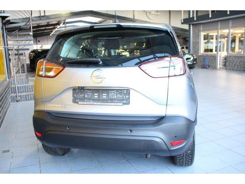 Gebraucht Opel Crossland X 83 PS (61 kW) 2019 Kontrast grau/quarz silber SUV