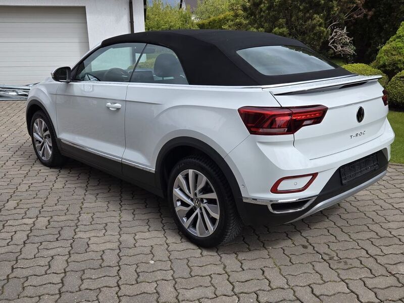 Gebraucht VW T-Roc Cabriolet Style 150 PS (110 kW) 2022 Weiß Cabrio