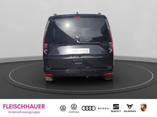 Neu VW Caddy Goal 122 PS (89 kW) 2025 Schwarz Van / Kleinbus