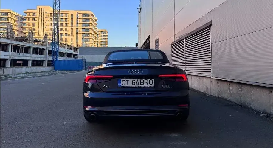 Używany Audi A5 Cabriolet Sport 252 KM (185 kW) 2018 Czarny Kabriolet