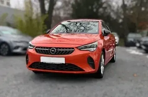 Gebraucht Opel Corsa Elegance 75 PS (55 kW) 2021 Power orange met./dach diamant schwarz m (metallic) Kleinwagen