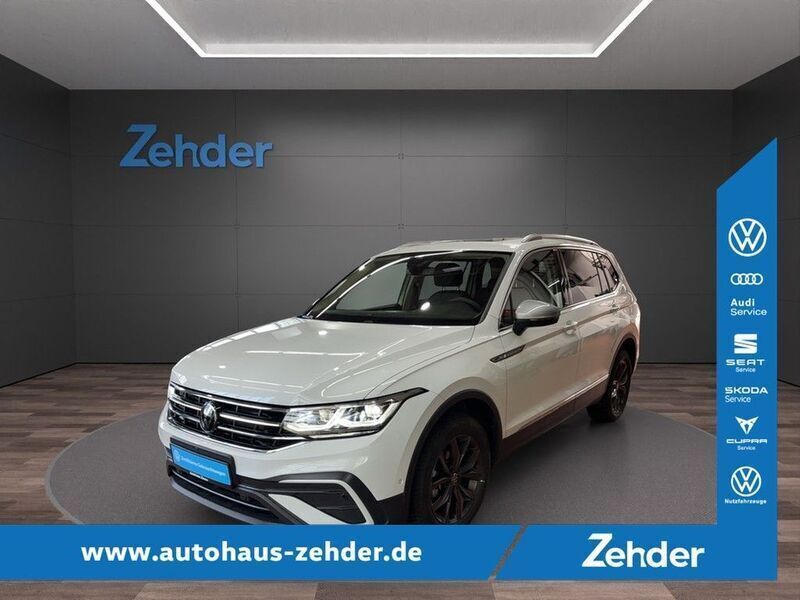 Pure white Gebraucht 2024 VW Tiguan Allspace Life SUV | 46.920 € (Fairer Preis) - Bild 1/4