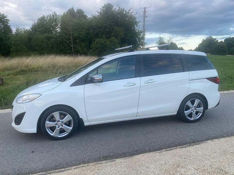 Weiß Gebraucht 2014 Mazda 5 Inclusive Van / Kleinbus | 6.200 € (Guter Preis) - Bild 1/4