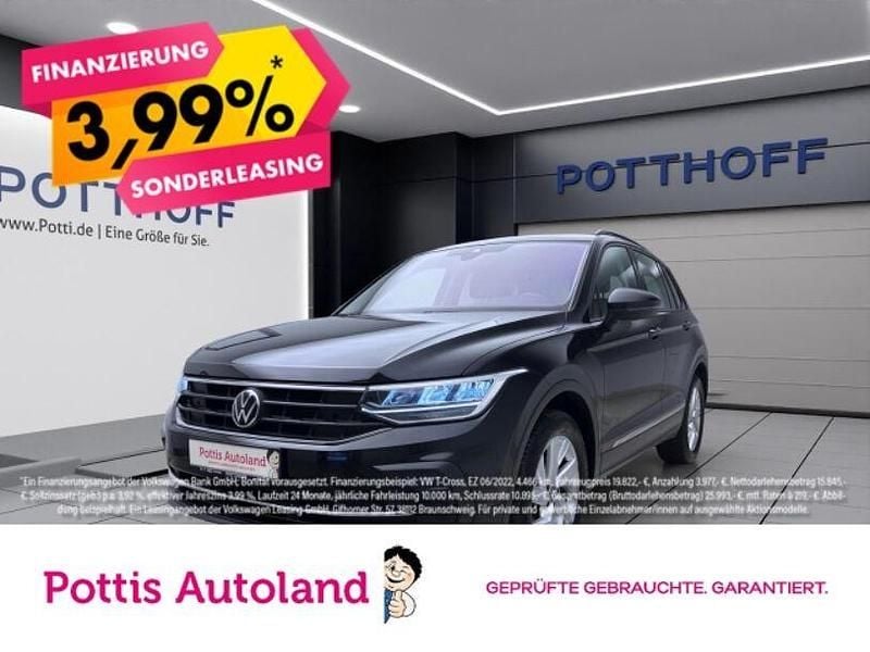 Schwarz Gebraucht 2021 VW Tiguan Life SUV | 26.443 € (Guter Preis) - Bild 1/4
